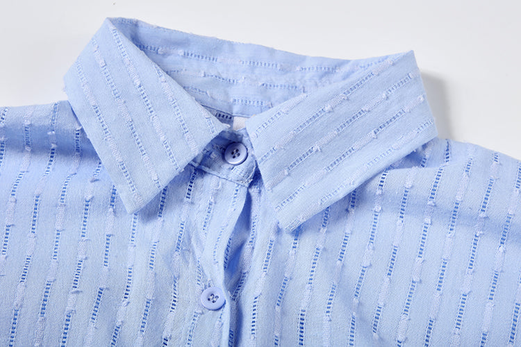 Elizabeth | Luftiges Hemd- und Short-Set
