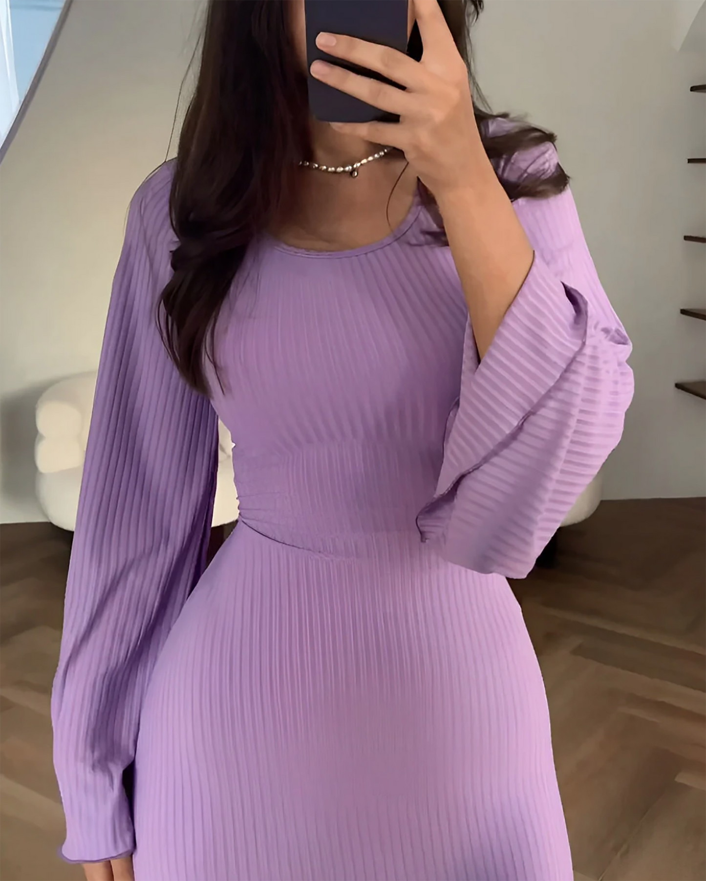Purple dress